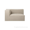 Sofa moderne de mobilier de design et tissu modulaire